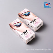 Hot sale custom eyelash cosmetic packaging box gift paper box for fiber eyelashes